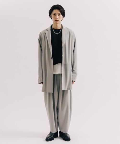 Lui's（ルイス）の「ウォッシャブルオニタックパンツ（その他パンツ・メンズ・ブラック/ライトグレー・M/S）」の10枚目の写真