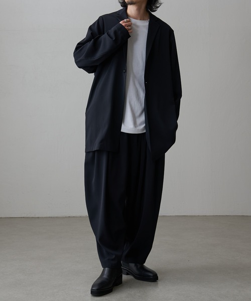 Lui's（ルイス）の「ウォッシャブルオニタックパンツ（その他パンツ・メンズ・ブラック/ライトグレー・M/S）」の7枚目の写真