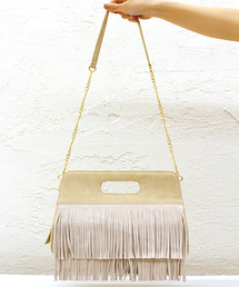 goocy | 【タブロイド掲載】2WAYフリンジBAG(ショルダーバッグ)