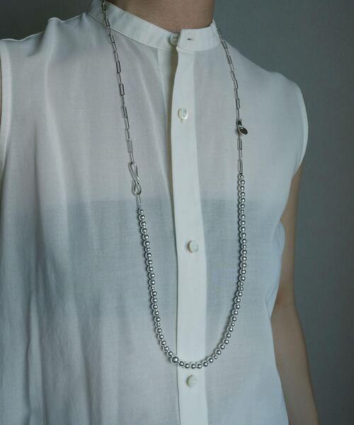 in mood（インムード）の「＜in mood＞BA×CHA 2P ネックレス（ネックレス・レディース・シルバー・FREE）」の14枚目の写真