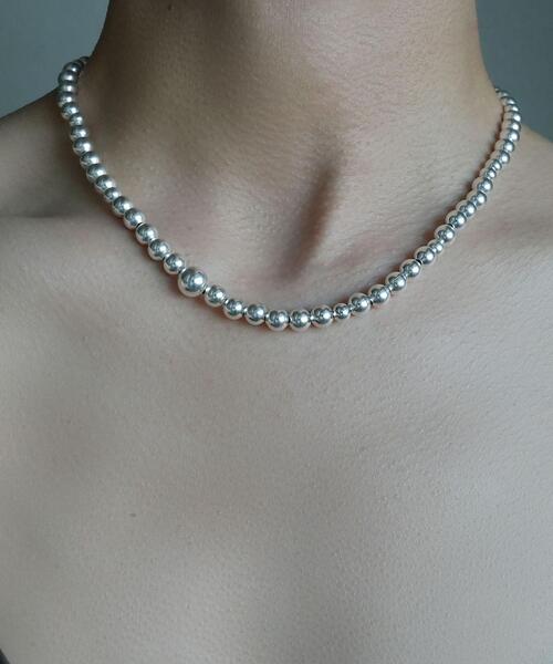 in mood（インムード）の「＜in mood＞BA×CHA 2P ネックレス（ネックレス・レディース・シルバー・FREE）」の3枚目の写真