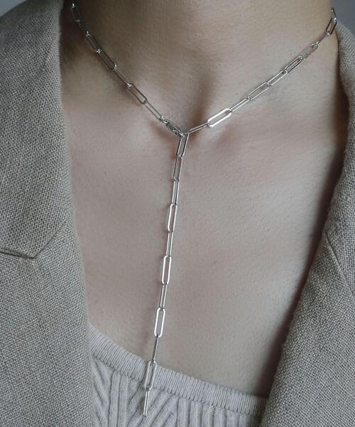 in mood（インムード）の「＜in mood＞BA×CHA 2P ネックレス（ネックレス・レディース・シルバー・FREE）」の10枚目の写真