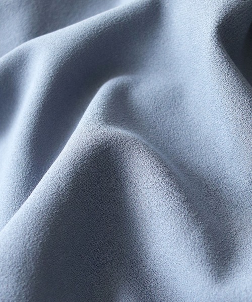 cheriella（シェリエラ）の「【cheriella】WEB限定カットジョーゼット袖ファスナープルオーバー WEB LIMITED CUT GEORGETTE ZIP SLEEVE PULLOVER（Tシャツ/カットソー・レディース・ブラック/ライトブルー/オフホワイト・M）」の13枚目の写真