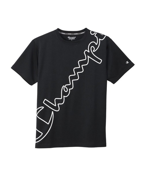 Champion(チャンピオン)の「【Champion/チャンピオン】メンズ スポーツ ショートスリーブTシャツ(Tシャツ/カットソー・メンズ・ブラック/ネイビー/チャコール/ホワイト・X-LARGE/LARGE/MEDIUM)」の1枚目の写真