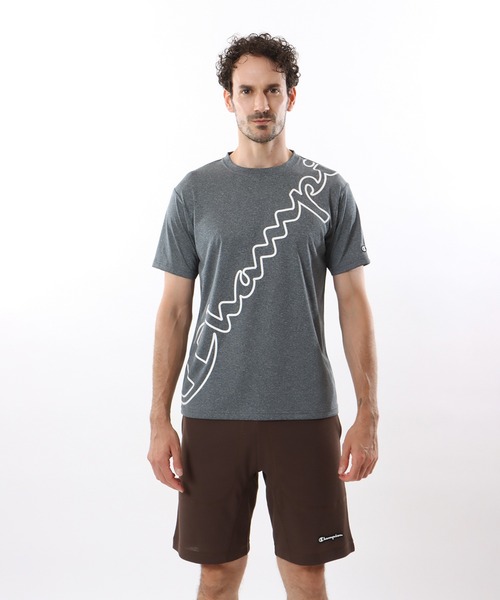Champion(チャンピオン)の「【Champion/チャンピオン】メンズ スポーツ ショートスリーブTシャツ(Tシャツ/カットソー・メンズ・ブラック/ネイビー/チャコール/ホワイト・X-LARGE/LARGE/MEDIUM)」の21枚目の写真