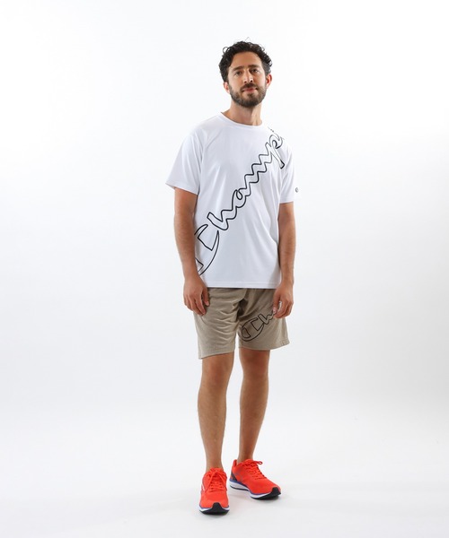 Champion(チャンピオン)の「【Champion/チャンピオン】メンズ スポーツ ショートスリーブTシャツ(Tシャツ/カットソー・メンズ・ブラック/ネイビー/チャコール/ホワイト・X-LARGE/LARGE/MEDIUM)」の10枚目の写真