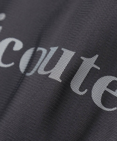 Honeys（ハニーズ）の「チュール重ねＴシャツ（Tシャツ/カットソー・レディース・ホワイト/ブラック/ベージュ・S/M/L/LL）」の15枚目の写真