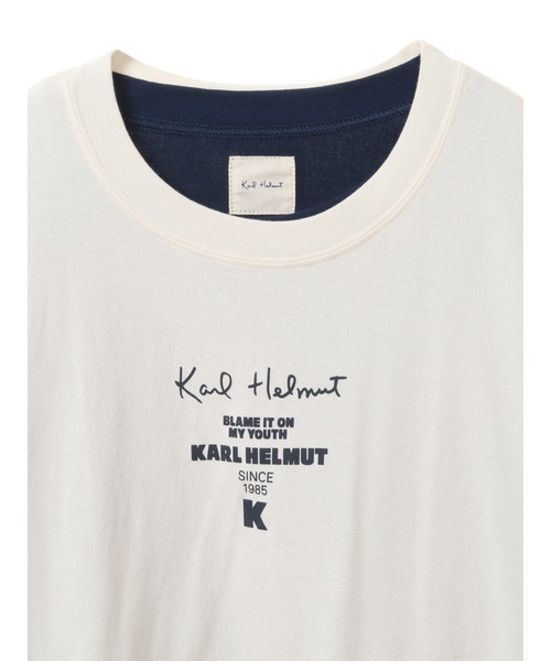 KARL HELMUT（カールヘルム）の「ロゴTシャツ＆長袖Tシャツセット（T
