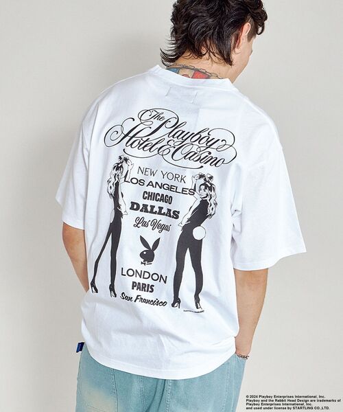 PLAYBOY（プレイボーイ）の「【SEQUENZ】PBHC TOUR S/S TEE