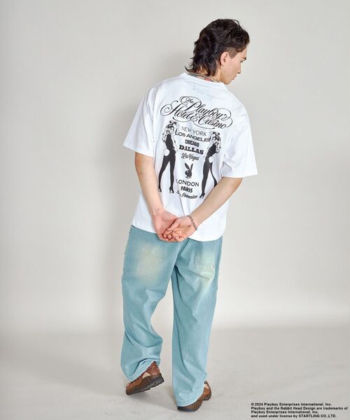 PLAYBOY（プレイボーイ）の「【SEQUENZ】PBHC TOUR S/S TEE