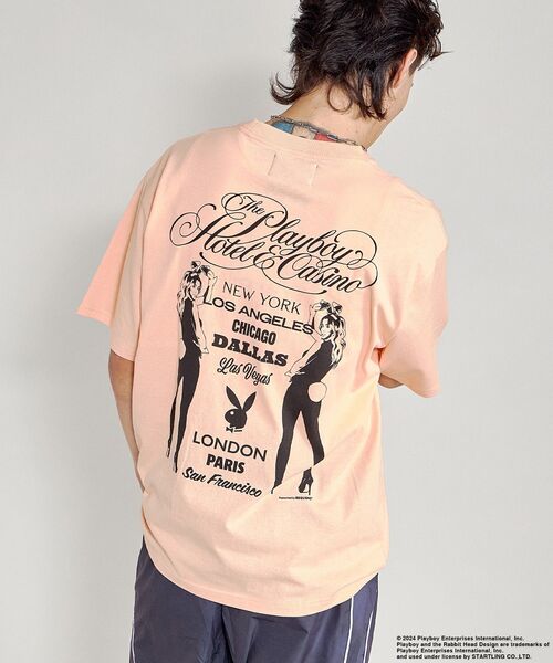 PLAYBOY（プレイボーイ）の「【SEQUENZ】PBHC TOUR S/S TEE