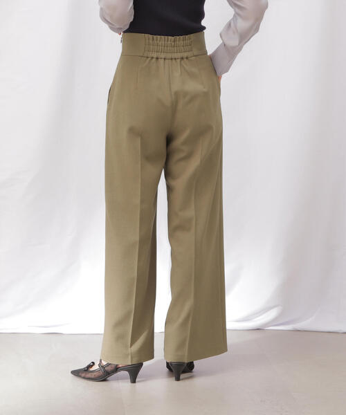 JILL by JILL STUART(ジルバイジルスチュアート)の「◇【eS】センタープレスワイドパンツ(その他パンツ・レディース・ブラック系その他/ベージュ・MEDIUM/SMALL)」の12枚目の写真
