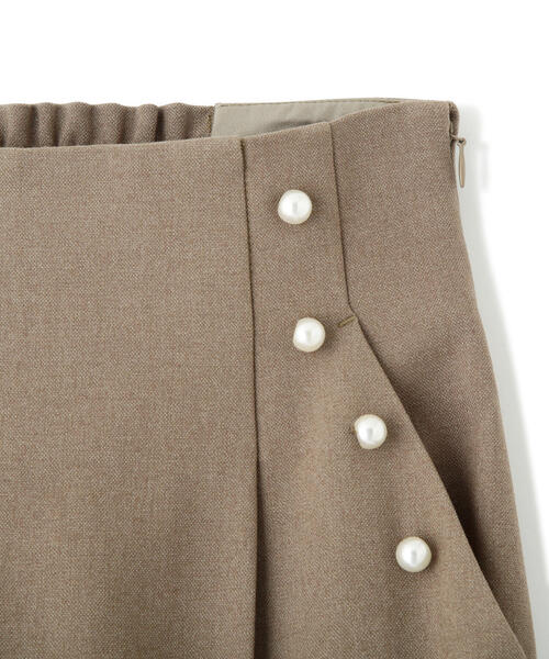 JILL by JILL STUART(ジルバイジルスチュアート)の「◇【eS】センタープレスワイドパンツ(その他パンツ・レディース・ブラック系その他/ベージュ・MEDIUM/SMALL)」の18枚目の写真
