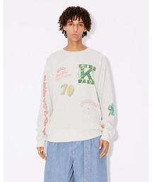 'KENZO Drawn Varsity' オーバーサイズ スウェット