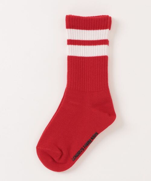LOWRYS FARM(ローリーズファーム)の「ラインリブソックス 994594(ソックス/靴下・キッズ・オフホワイト/ブラック系その他/レッド/グリーン/ピンク/ブルー/ブラック/ピンク系その他・LARGE/MEDIUM)」の17枚目の写真