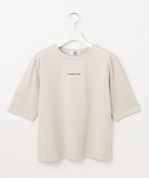 J.PRESS(ジェイプレス)の「ロゴ Tシャツ(Tシャツ/カットソー・レディース・ライトグレー系/ダルブルー系/パイングリーン系/ホワイト系・T13/T15)」の17枚目の写真