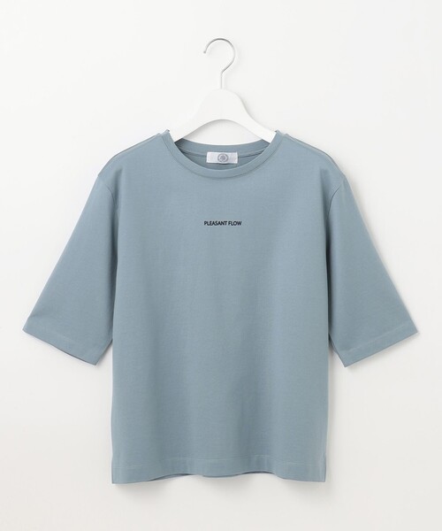 J.PRESS(ジェイプレス)の「ロゴ Tシャツ(Tシャツ/カットソー・レディース・ライトグレー系/ダルブルー系/パイングリーン系/ホワイト系・T13/T15)」の19枚目の写真