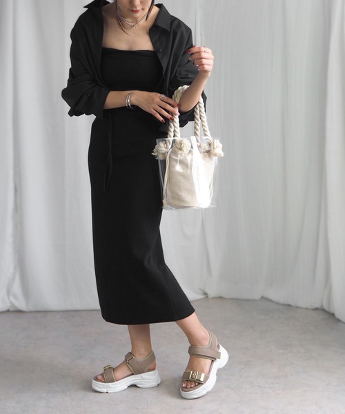 minia（ミニア）の「ベルトスポサン（サンダル・レディース・シルバー/ブラック/ベージュ・S/M/L/LL）」の22枚目の写真