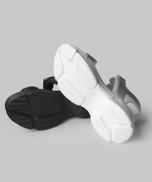 minia（ミニア）の「ベルトスポサン（サンダル・レディース・シルバー/ブラック/ベージュ・S/M/L/LL）」の16枚目の写真