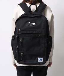 Lee（リー）の「Lee/リー 撥水 ロゴ ワンポイント刺繍 多ポケット バックパック/リュック/大容量 約35.5L/レディース メンズ（バックパック/リュック）」