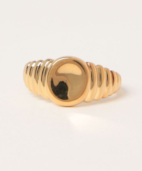 MARIA BLACK(マリアブラック)の「【MARIA BLACK】WAVE RING(リング・レディース・シルバー/ゴールド・52/54/56)」の1枚目の写真