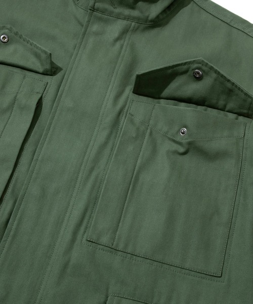 【セール】COBMASTER/コブマスター コットンヘリンボーン M-65フィールドJKT（ミリタリージャケット）｜go slow caravan（ゴースローキャラバン）