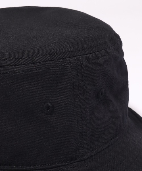 FILA（フィラ）の「【FILA/フィラ】オーガニックコットンツイル ワンポイントバケットハット（ハット・メンズ・ベージュ/ネイビー/ブラック/ホワイト・FREE）」の14枚目の写真