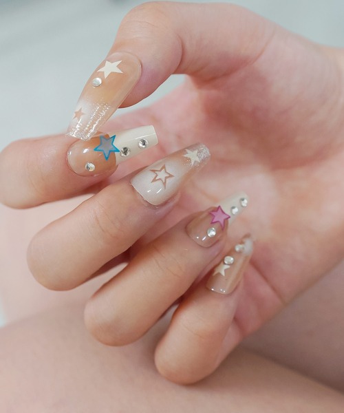 SPINNS（スピンズ）の「ネイルチップ　アソート（ネイルシール/ネイルチップ・レディース・B/C/D/E/F/A/G/I/K/L/M/H/J・ONESIZE）」の5枚目の写真