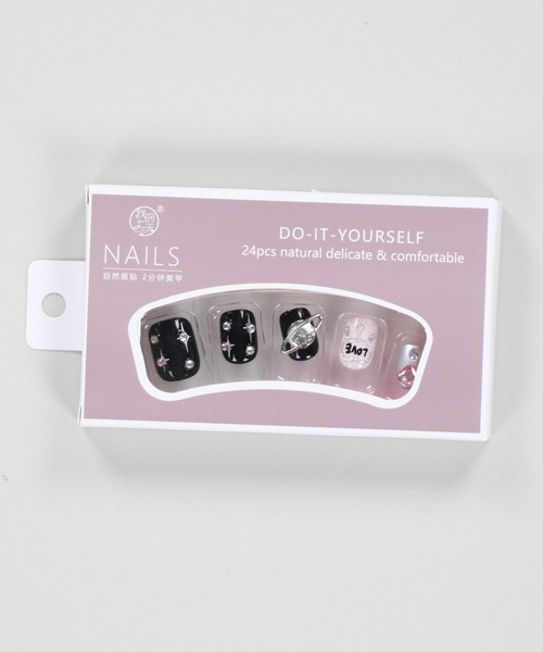 SPINNS（スピンズ）の「ネイルチップ　アソート（ネイルシール/ネイルチップ・レディース・B/C/D/E/F/A/G/I/K/L/M/H/J・ONESIZE）」の7枚目の写真