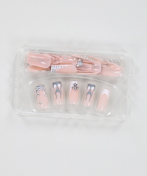 SPINNS（スピンズ）の「ネイルチップ　アソート（ネイルシール/ネイルチップ・レディース・B/C/D/E/F/A/G/I/K/L/M/H/J・ONESIZE）」の19枚目の写真