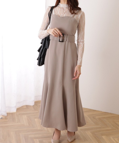 Lace Ladies(レースレディース)の「メロウ フリル プチハイネック シアー トップス(その他トップス・レディース・アイボリー/ブラック/ホワイト・FREE)」の12枚目の写真