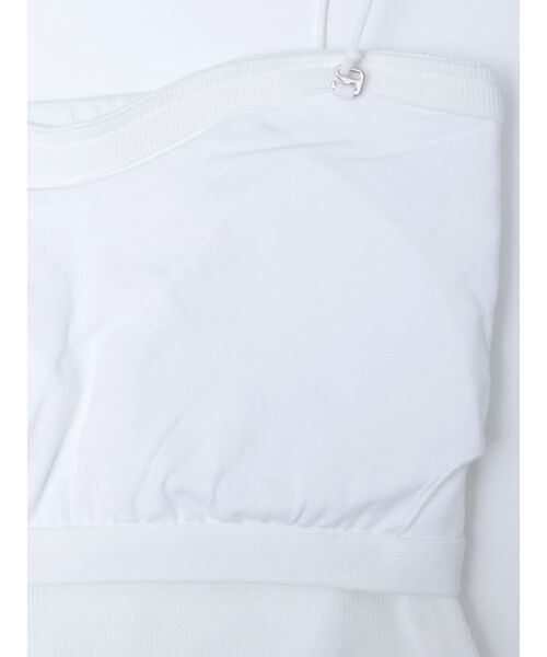 MURUA（ムルーア）の「2WAYリブキャミソール（ニット/セーター・レディース・ベージュ/アイボリー/ブラック/グレー・FREE）」の22枚目の写真