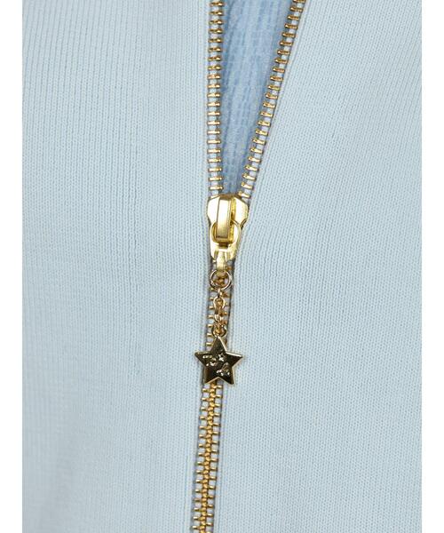 To b. by agnes b.（トゥービーバイアニエスベー）の「ライトニットブルゾン（ブルゾン・レディース・ブルー系その他・FREE）」の8枚目の写真