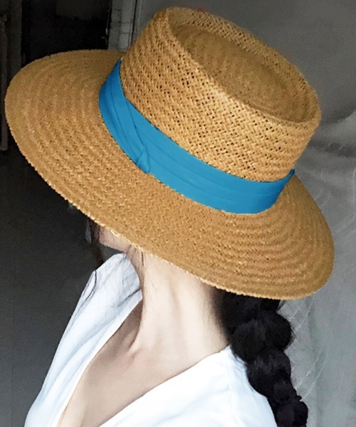 Miniministore(ミニミニストア)の「カンカン帽子紫外線対策ストローハット大人(ハット・レディース・ベージュ系2/ブラウン系4/ブラウン系2/ベージュ系3/ブラウン系3/ベージュ系1/ベージュ系4/ブラウン系1/ブラウン系6/ブラウン系5/ベージュ系5/ベージュ系6・FREE)」の3枚目の写真