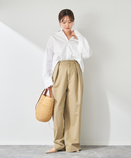 plage（プラージュ）の「tennis シャツ(ホワイト)（シャツ