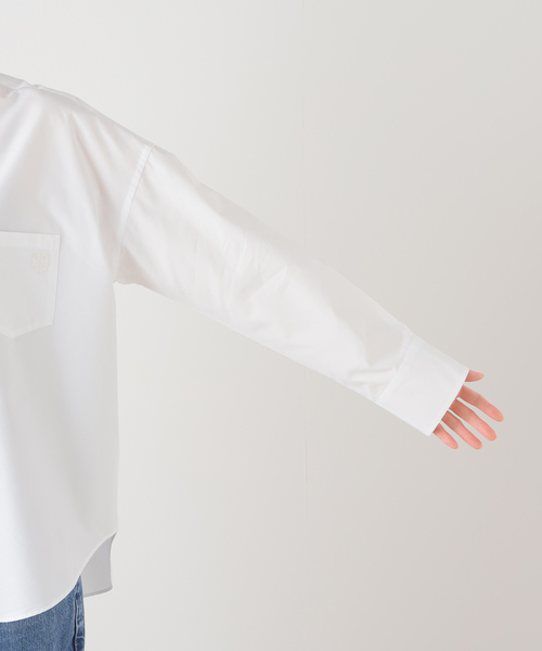 試着のみ　Plage　ブラウス　シャツ　ブラージュ　ホワイト plage ブラウス シャツ Elegant レディース : ZOZOTOWN Yahoo!店
