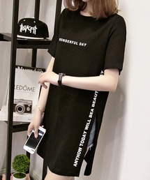 ロゴtシャツ レディース 半袖カジュアル