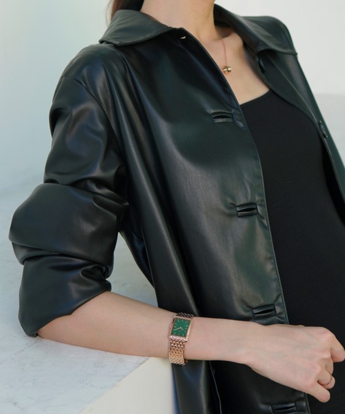 Daniel Wellington(ダニエルウェリントン)の「BOUND 9-LINK GOLD レディース腕時計(アナログ腕時計・レディース・ゴールド/シルバー/グリーン・32mm)」の20枚目の写真