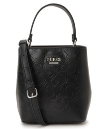Guess | KAMRI Mini Bucket ハンド ショルダー クロスボディバッグ レディース(ショルダーバッグ)