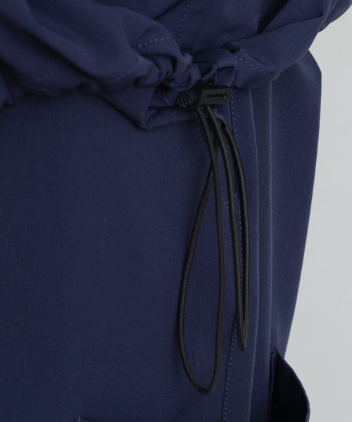 CIAOPANIC TYPY（チャオパニックティピー）の「■2WAYストレッチジップブルゾン(セットアップ対応)（ナイロンジャケット・メンズ・ネイビー/カーキ/ライトグレー・MEDIUM/LARGE）」の12枚目の写真