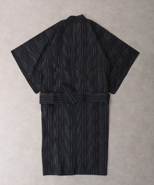 【セール】しじら織 らくらく着付け ワンタッチ帯付き浴衣 4点セット（浴衣）｜JUNGLE STORM（ジャングルストーム）