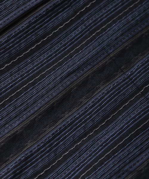 【セール】しじら織 らくらく着付け ワンタッチ帯付き浴衣 4点セット（浴衣）｜JUNGLE STORM（ジャングルストーム）