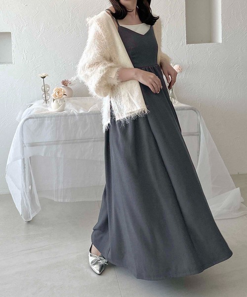 apres jour clair(アプレジュールクレア)の「【apres jour clair】サイドポケットキャミワンピース【ZOZOTOWN限定アイテム】(ワンピース・レディース・ブラック/イエロー/チャコールグレー・フリー/X-LARGE)」の15枚目の写真