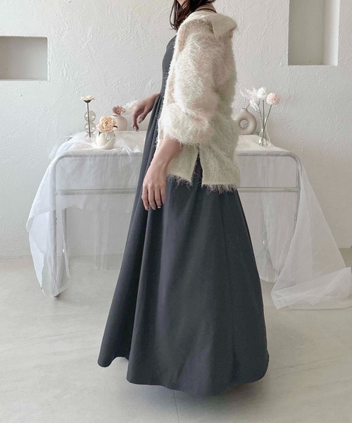 apres jour clair(アプレジュールクレア)の「【apres jour clair】サイドポケットキャミワンピース【ZOZOTOWN限定アイテム】(ワンピース・レディース・ブラック/イエロー/チャコールグレー・フリー/X-LARGE)」の18枚目の写真