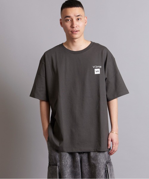 国内配送★RVCA★限定 和柄Tシャツ 在庫少 早い者勝ち！ RVCA 正規品 ルーカ メンズ 半袖 Tシャツ レッドステッチ BD041