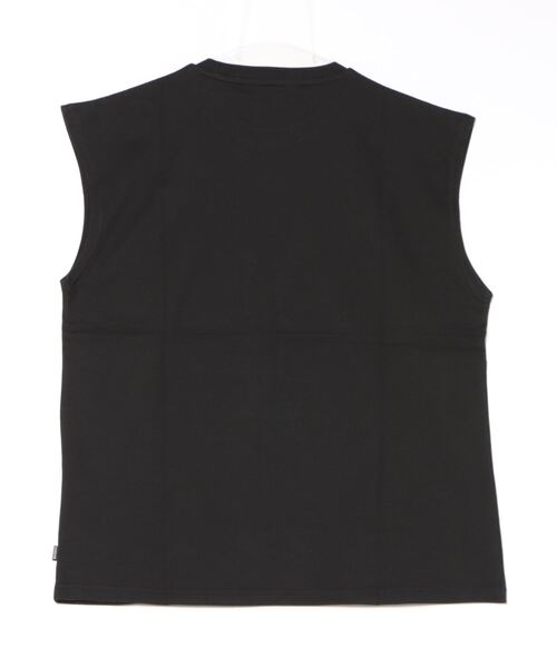 BEN DAVIS(ベンデイビス)の「《BEN DAVIS》プリント ノースリーブ/抗菌防臭 リサイクルコットン混(Tシャツ/カットソー・メンズ・ホワイト/ブラック/イエロー/グリーン・MEDIUM/LARGE/X-LARGE/SMALL)」の11枚目の写真