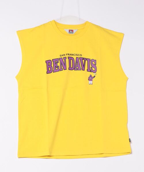 BEN DAVIS(ベンデイビス)の「《BEN DAVIS》プリント ノースリーブ/抗菌防臭 リサイクルコットン混(Tシャツ/カットソー・メンズ・ホワイト/ブラック/イエロー/グリーン・MEDIUM/LARGE/X-LARGE/SMALL)」の12枚目の写真