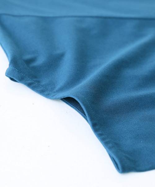 n'OrLABEL（ノアールレーベル）の「【機能素材】『シンプルドルマンカットソー』（Tシャツ/カットソー・レディース・オフホワイト/ブルー/ブラック/イエロー/レッド/ライトグレー・FREE）」の17枚目の写真