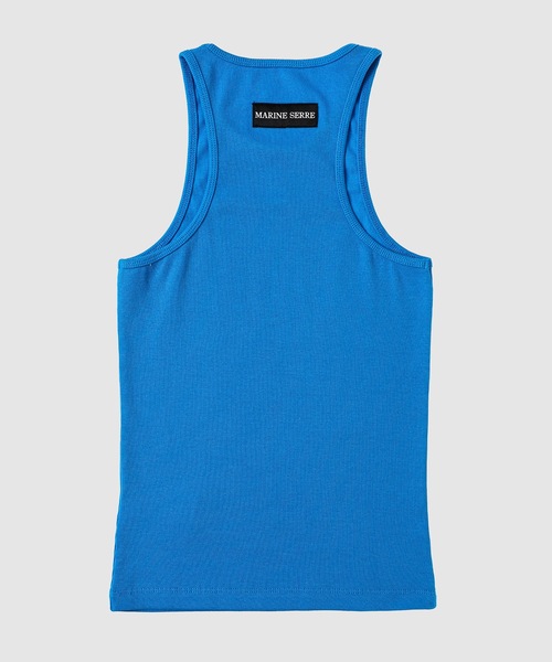 other - マリーンセル Organic Cotton Rib 2x2 Tank Top MARINE SERRE Marine Serre マリーン セル タンクトップ Organic