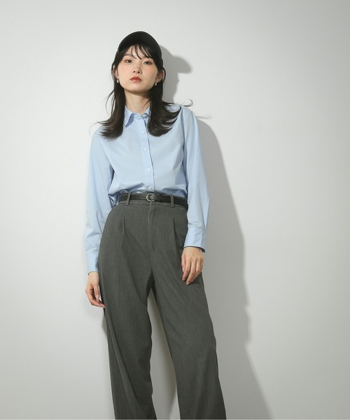 Monocoro toppi（モノコロトッピ）の「合皮 ベルト 18mm シンプル バックル 細ベルト（ベルト・レディース・ブラウン/ブラック・フリー）」の6枚目の写真